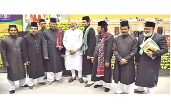 Prime Minister, Shri Narendra Modi at the World Sufi Forum, in New Delhi