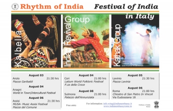 RHYTHM OF INDIA - Festival dell’India in Italia