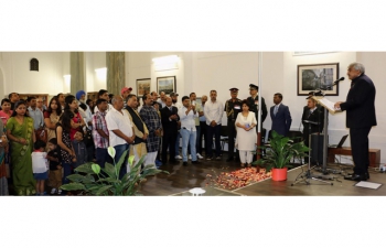 Celebration of Independence Day of India at Embassy of India, Rome