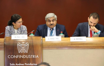 Business Forum India at Confindustria, Rome (21.09.2016)