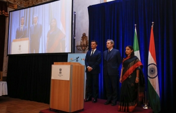 National Day Reception Organized by Embassy of India, Rome on January 26, 2018