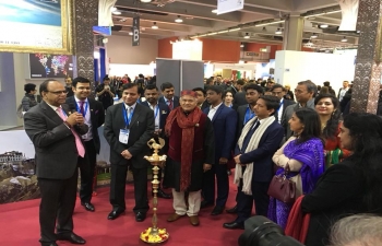 Big presence from India at the BIT International Travel Exhibition in Milan. Showcasing Incredible India to Italian tourists