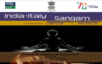INDIA-ITALY SANGAM: Una confluenza di Danza e Musica 23 e 24 marzo - Teatro di Villa Torlonia, Roma 