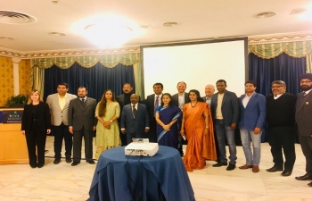 Jan. 31 2019: Ambassador Reenat Sandhu inaugurated the Roadshow conducted by Kerala Tourism in Rome. More than 40 Italian Tour operators took part in the event. There were 10 tourism Stakeholders from Kerala joined the Roadshow to meet up the Italian tour operators. 