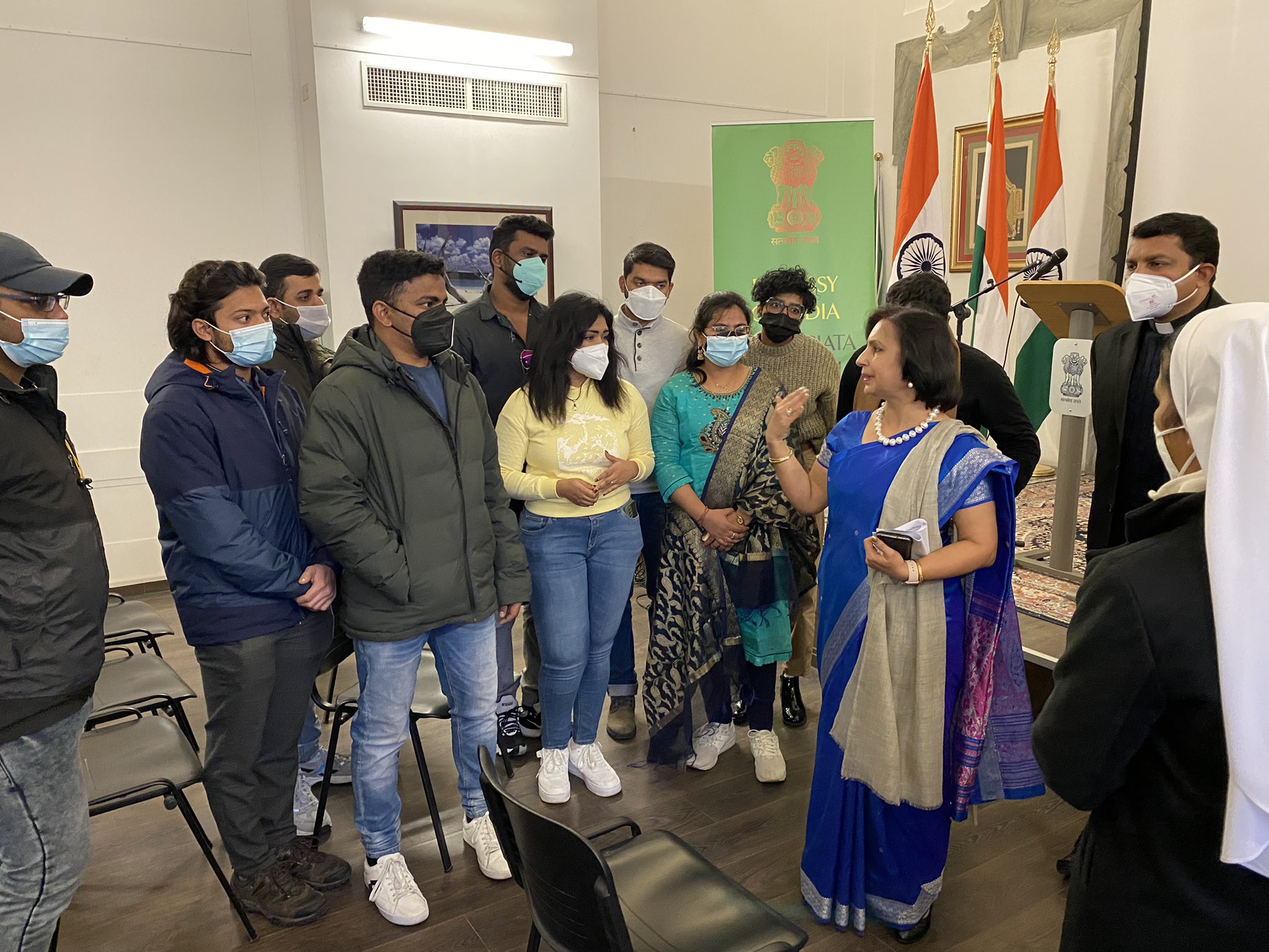 National Youth Day celebrated at Embassy of India, Rome