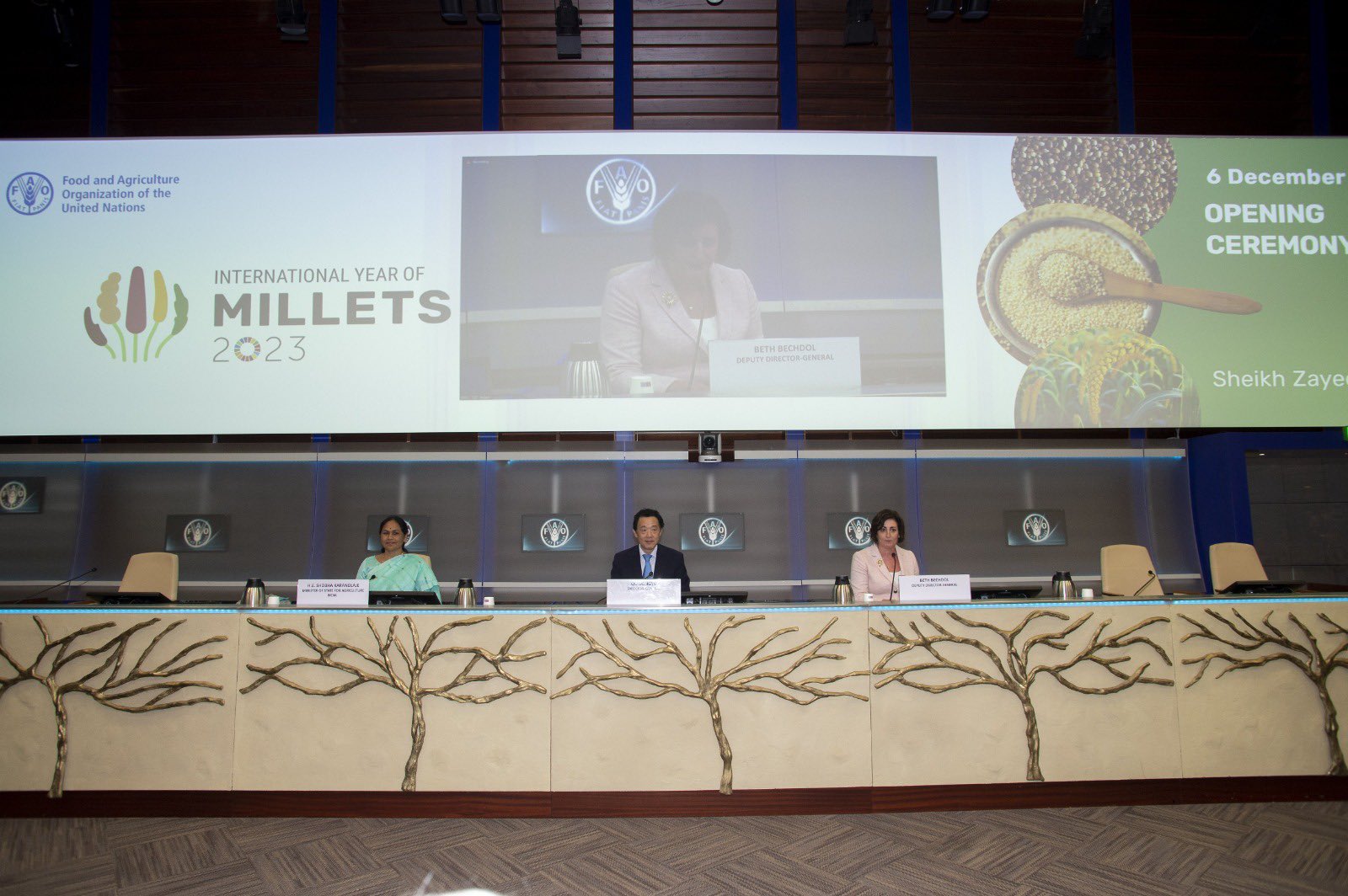Inauguration of International Year of Millets-2023 at FAO
